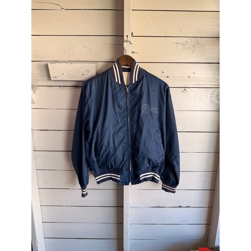Vintage 60s University of Kentucky Wildcats Bomber Jacket jem reversible